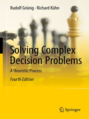 cover image of Solving Complex Decision Problems